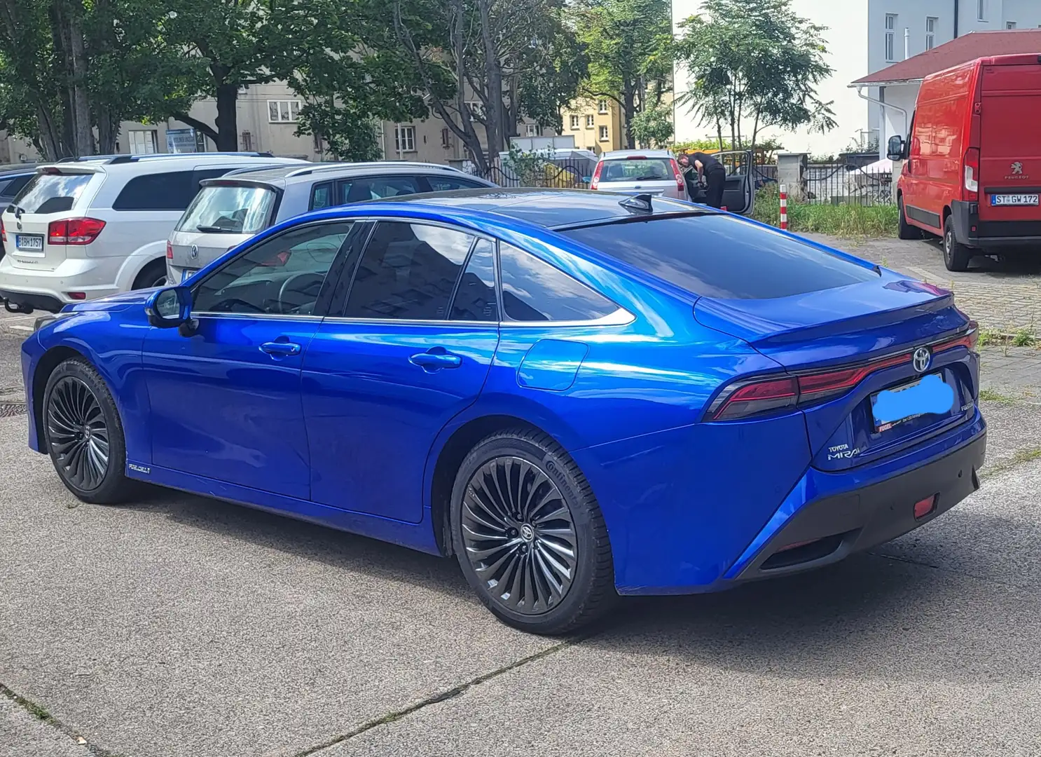 Toyota Mirai Advanced Blau - 2