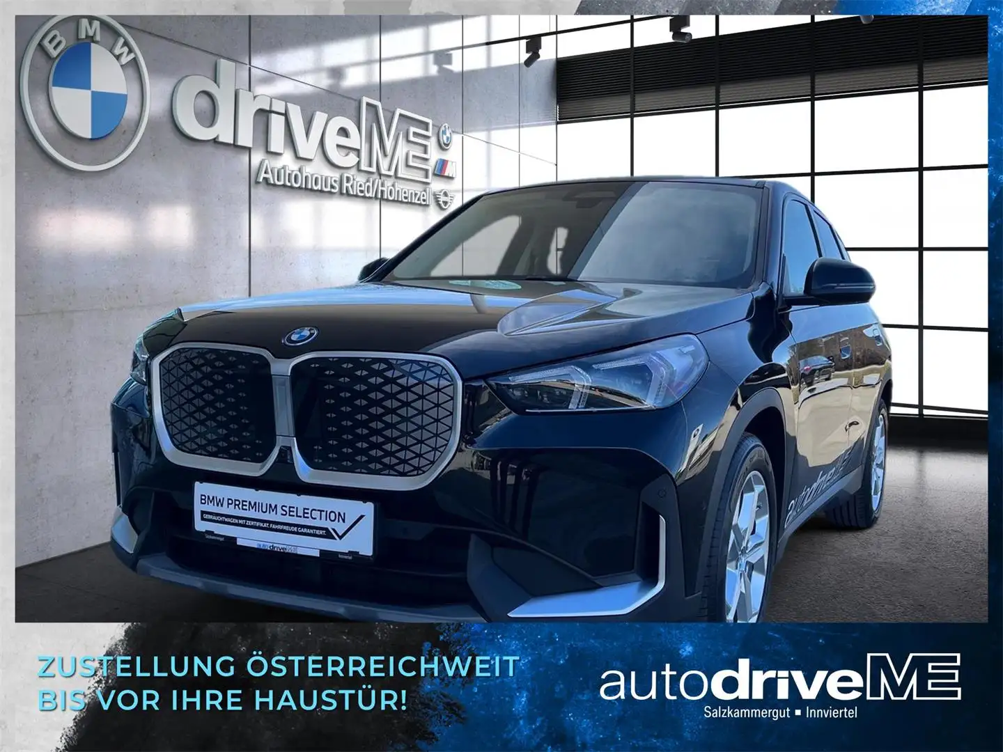 BMW iX1 eDrive20 Noir - 1
