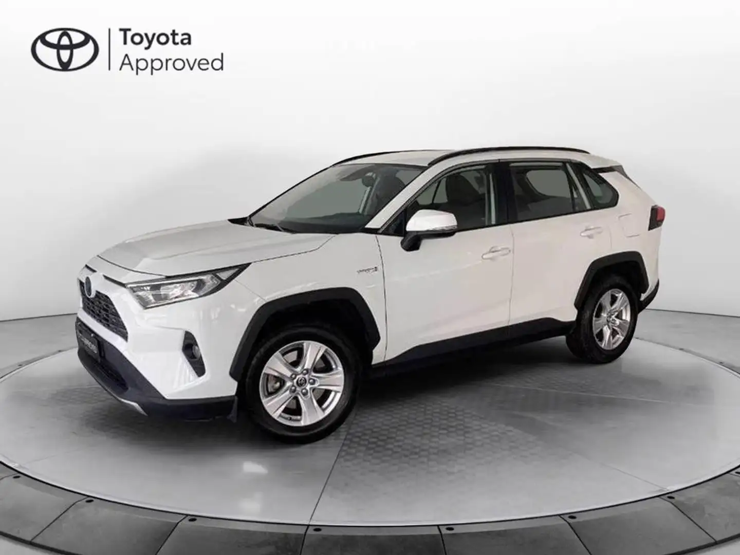 Toyota RAV 4 2.5 vvt-ie hybrid Active awd-i e-cvt my19 Bianco - 1