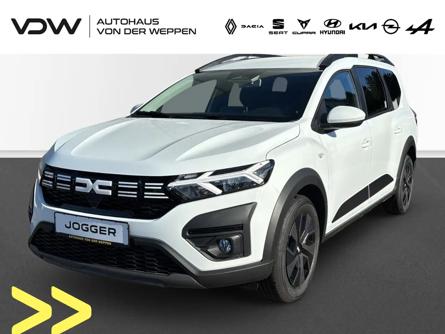 Dacia Jogger Expression TCe 110 7-Sitzer/ WKR-Gratis Klima Weiß - 1