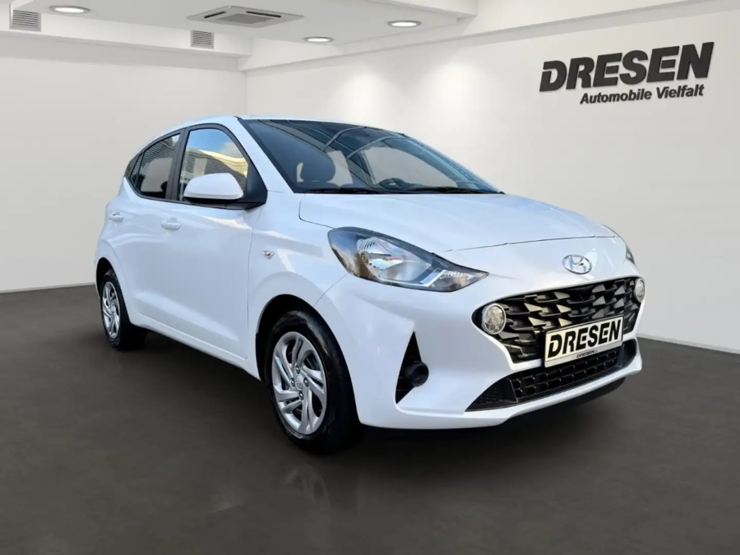 Hyundai i10 Select 1.0 Klima Kom-paket Spurhalteass. Fernlicht Weiß - 2