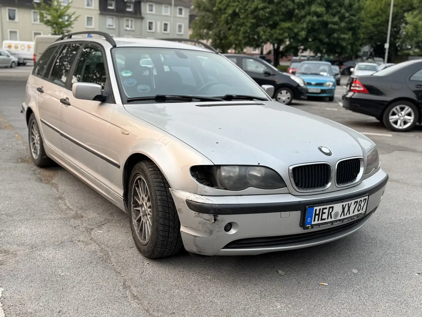 BMW 318 318i LPG Gris - 2