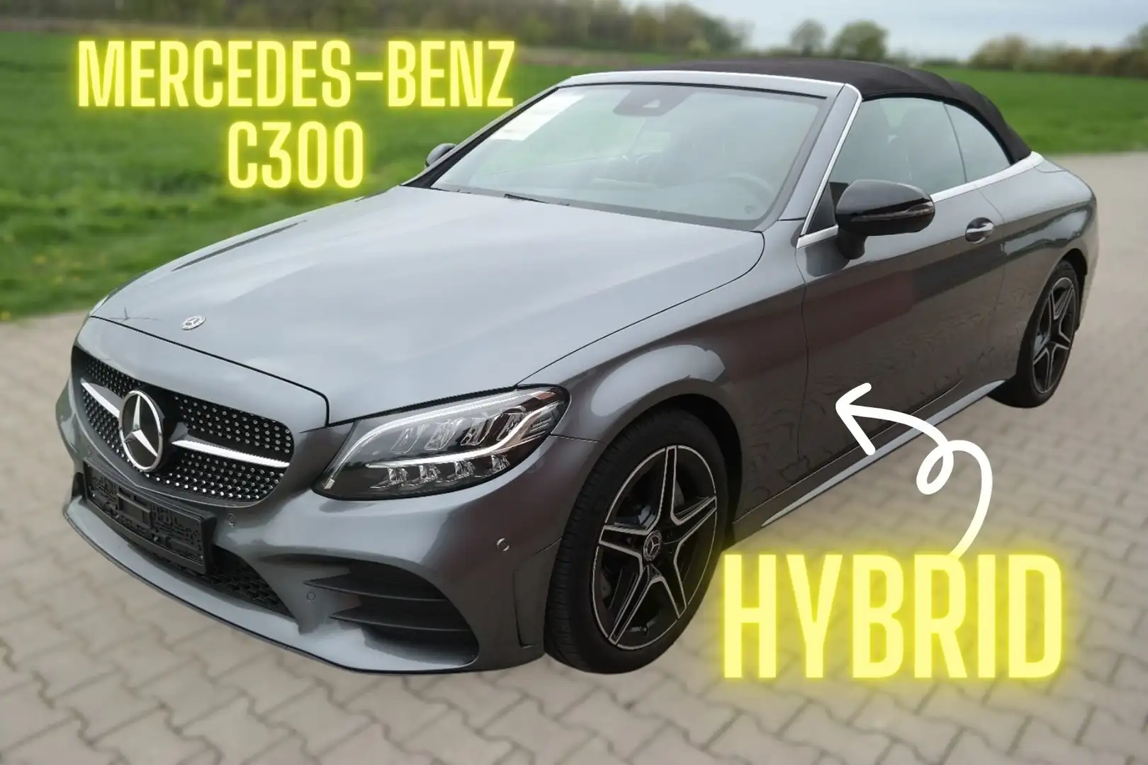 Mercedes-Benz C 300 Hybrid Aut 9G AMG-Line LED Alcantara Grau - 1