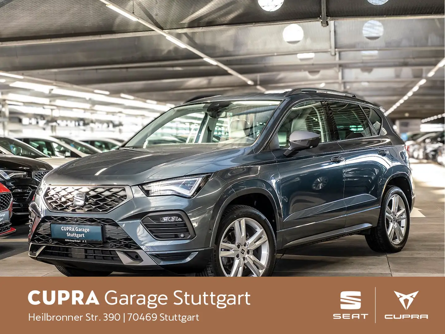 SEAT Ateca 2.0 TSI FR 4Drive *360 Kamera* *AHK* *PANO Grau - 2