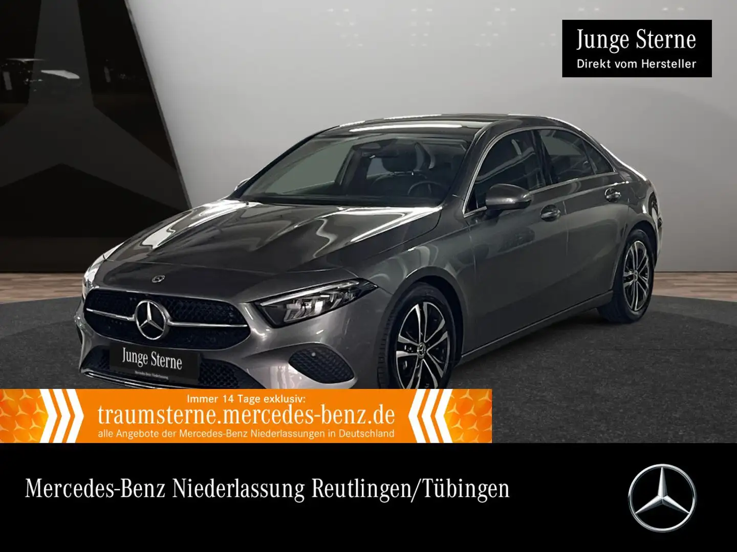 Mercedes-Benz A 200 Lim PROGRESSIVE+AHK+LED+KAMERA+KEYLESS+7G Grau - 1