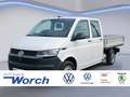 Volkswagen T6.1 Transporter DoKa 2.0 TDI lang LR ACC+NAVI+AHK Weiß - thumbnail 1