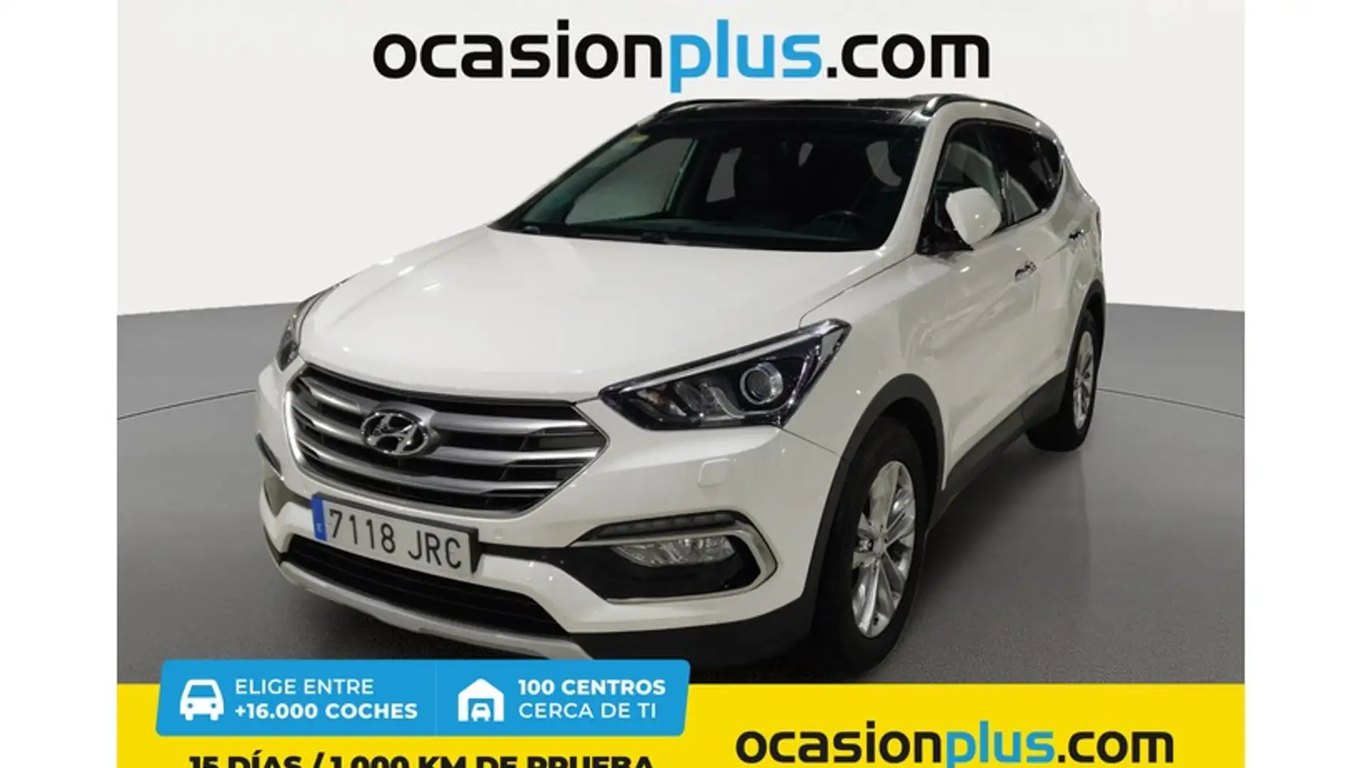 Hyundai SANTA FE 2.2CRDi 4x2 Tecno 7s Blanco - 1