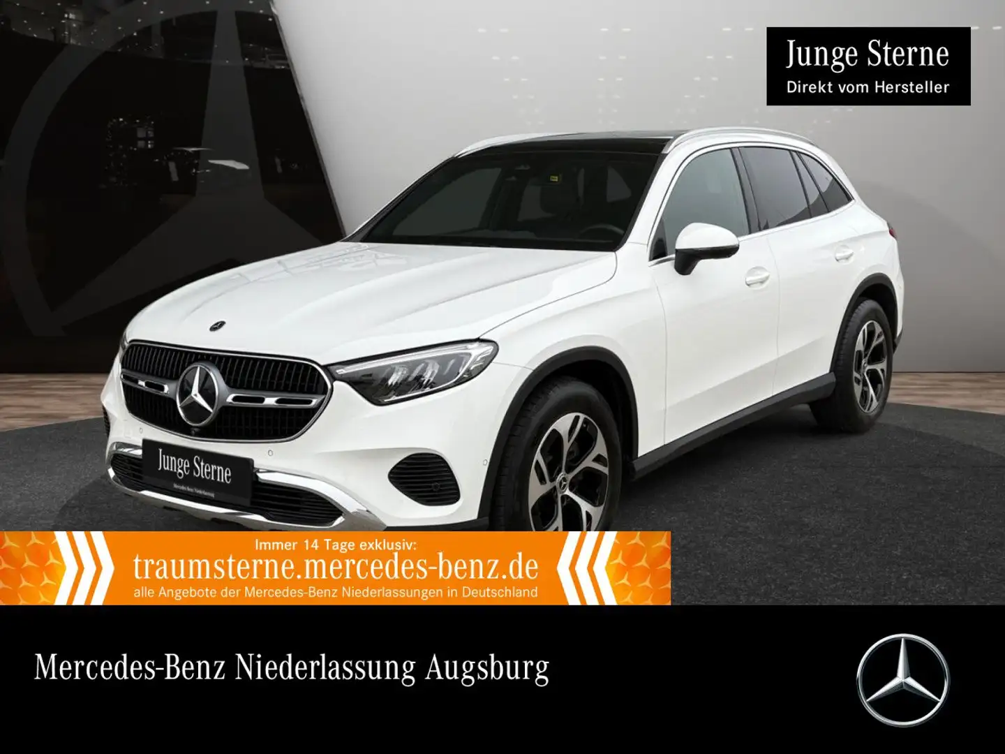 Mercedes-Benz GLC 200 4M AVANTG+PANO+360+AHK+LED+TOTW+KEYLESS+9G Blanc - 1