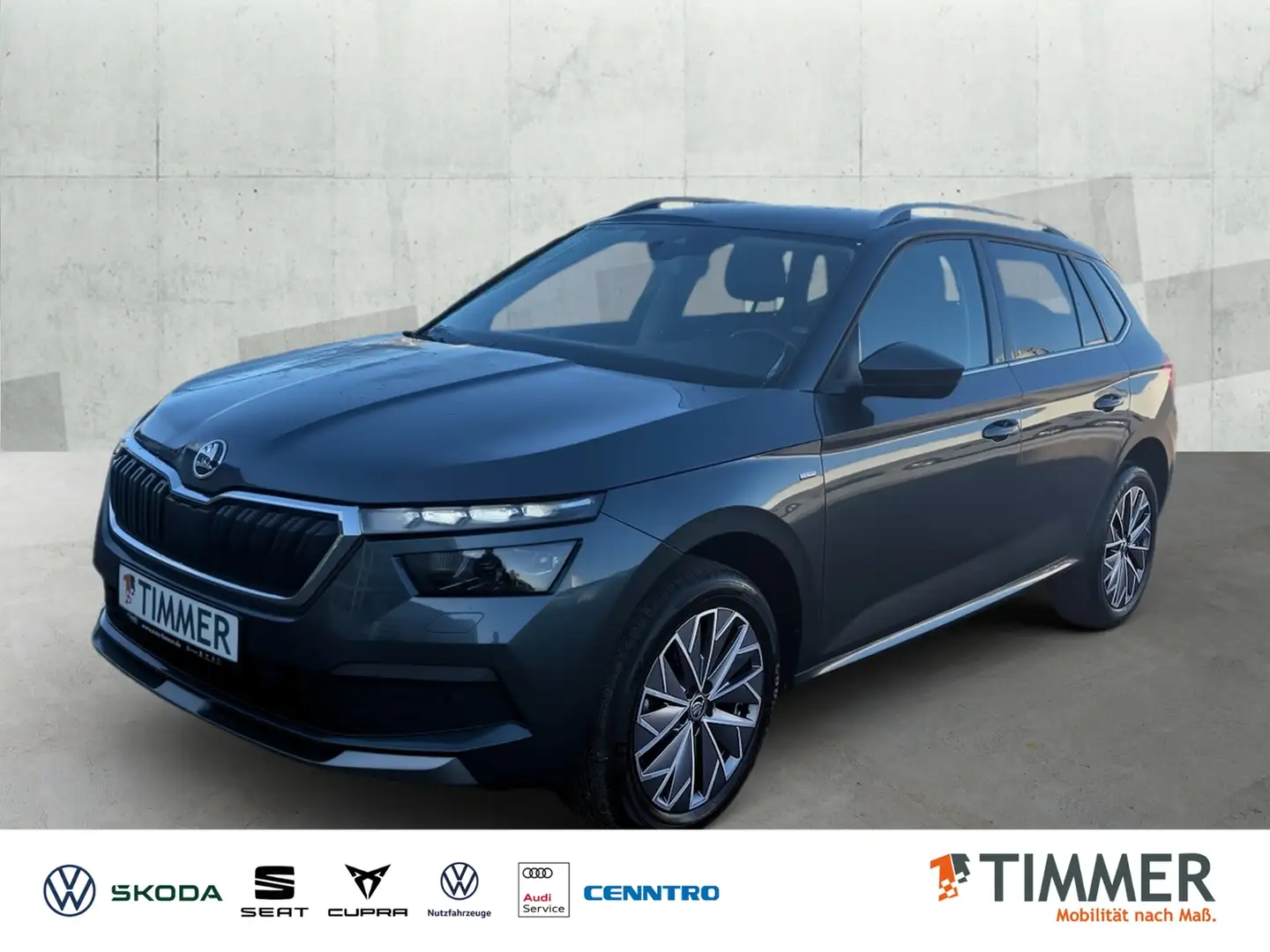 Skoda Kamiq 1.0 TSI DSG CLEVER *LED *RKAM *SHZ *DAB *17" *APP Grau - 1