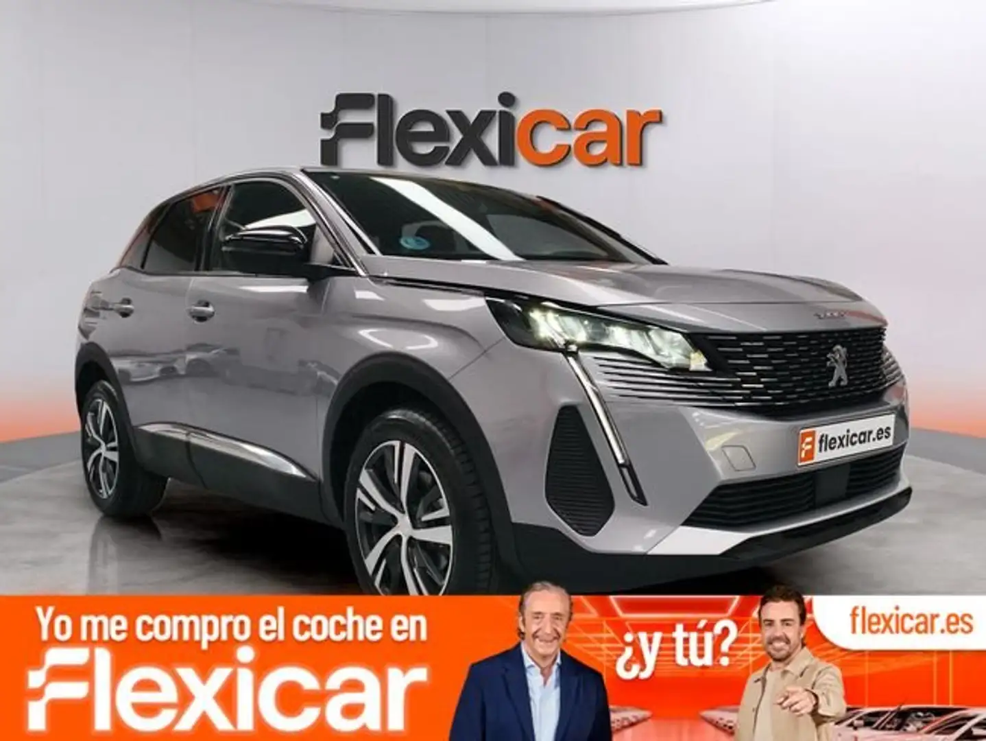Peugeot 3008 1.2 100KW Allure Pack eDCS6 Gris - 1