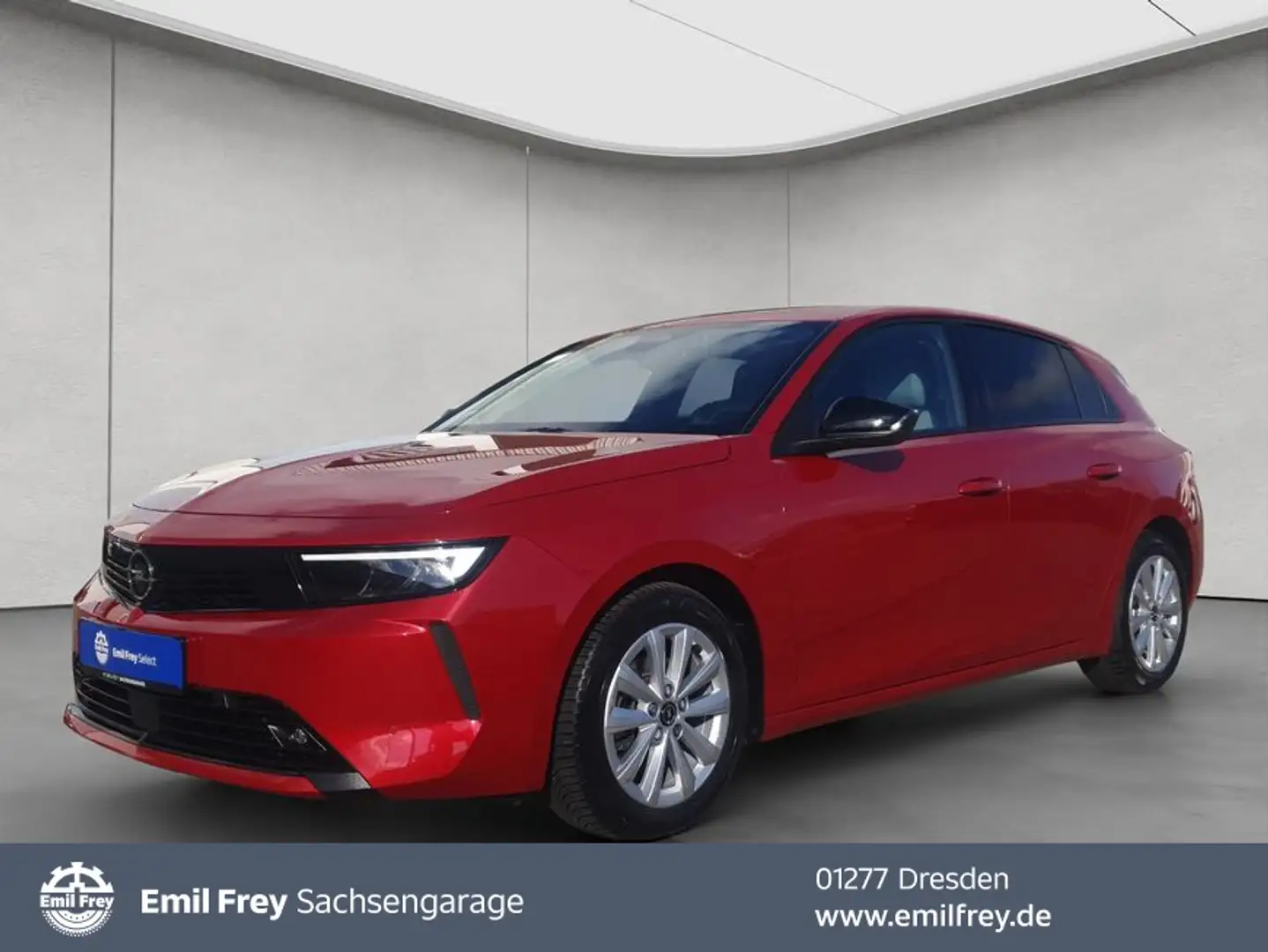 Opel Astra 1.2 Turbo Automatik Elegance NAVI*LED*RFC Rouge - 1