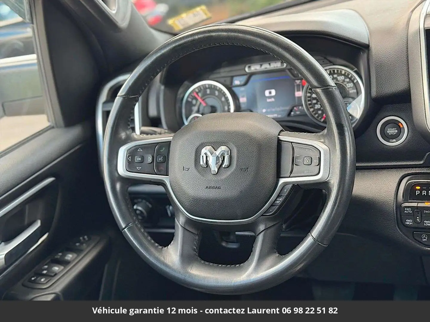 Dodge RAM Sport Night 12P 5.7L 4x4 Tout compris hors homologation 4500e Blanc - 2