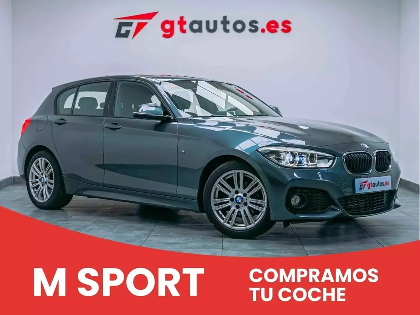 BMW 116 116d M Sport Gris - 1