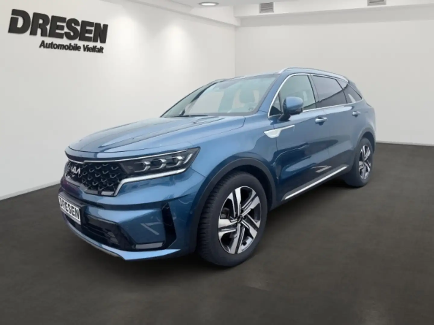 Kia Sorento Platinum Plug-In Hybrid 1.6 GLASDACH,SITZHZG,NAVI, Bleu - 1