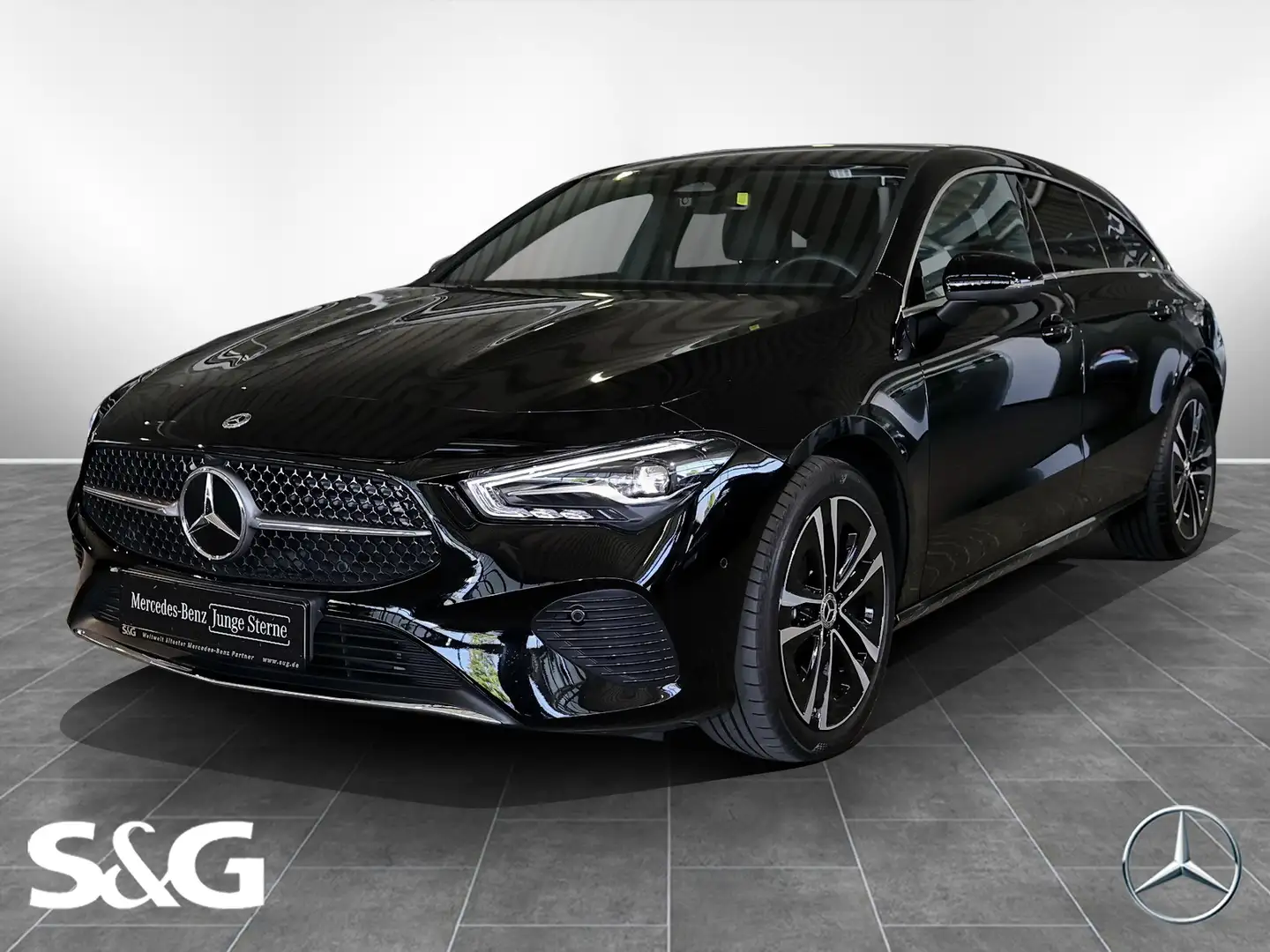 Mercedes-Benz CLA 180 d TOTWINKEL+KAMERA+KAMERA Negro - 1