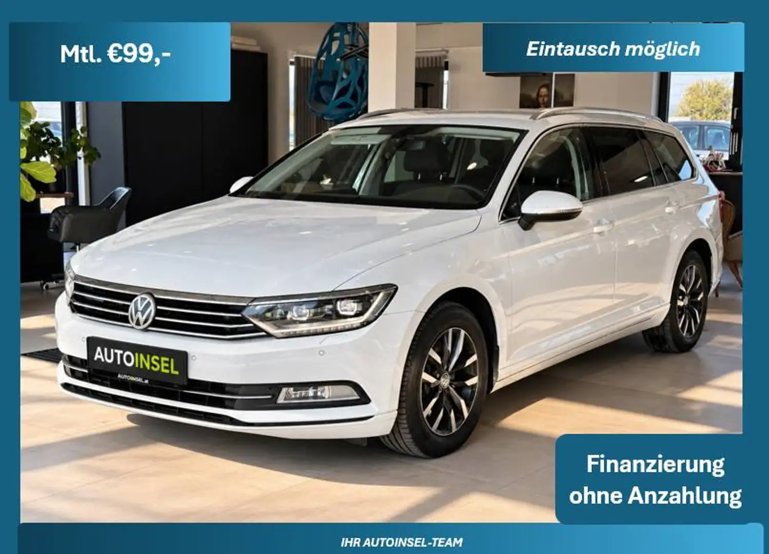 Volkswagen Passat Variant Comfortline BMT/Start-Stop+Front-Assistent+Navi+Ergo-Comfort-Sitze+Tempomat+Elektrische-Spiegel+Elektrische-Seitenspiegel - 1