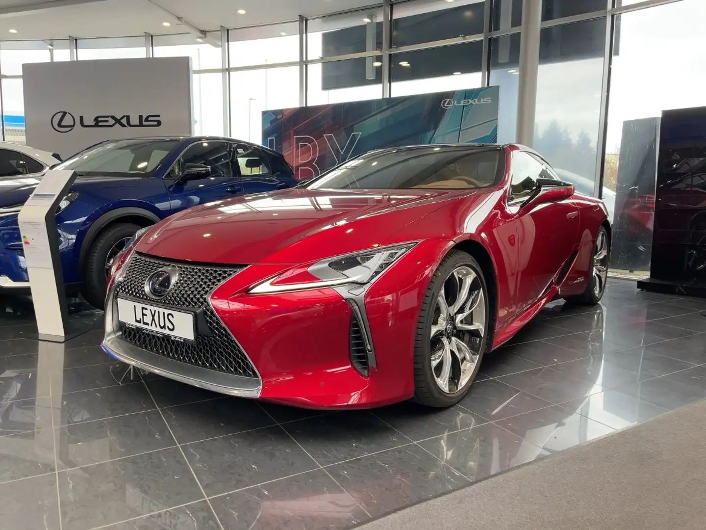 Lexus LC 500 h HUD*Navi*ACC*KAM*SHZ*DAB Rot - 2