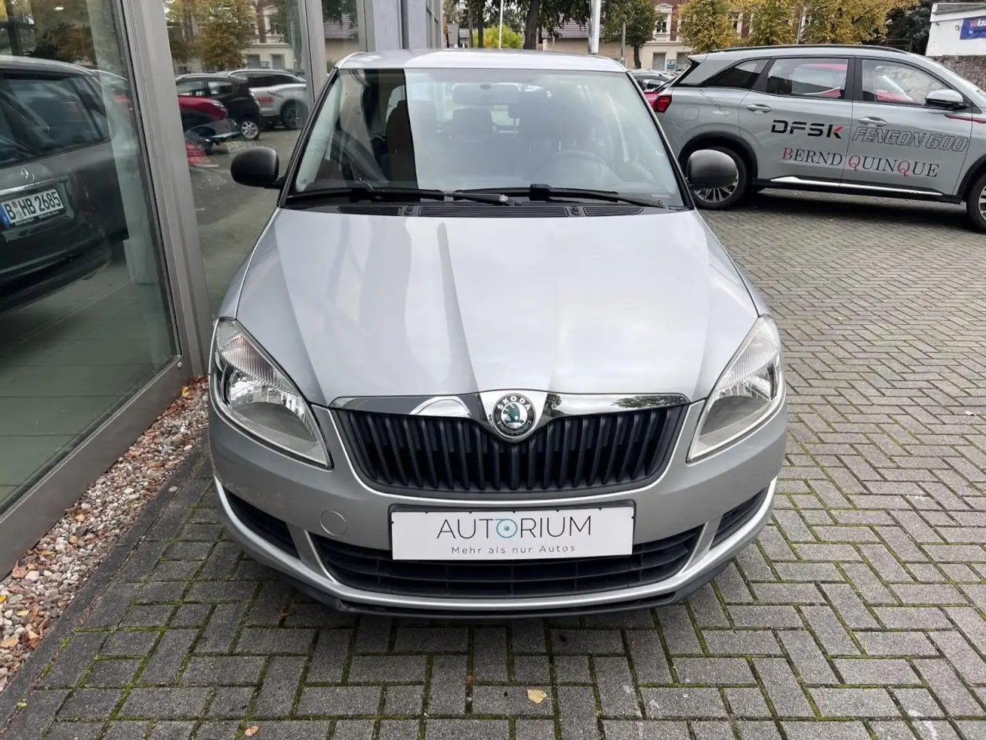 Skoda Fabia Classic KLIMA HU/AU NEU SCHECKHEFTGEPFLEGT Argent - 2
