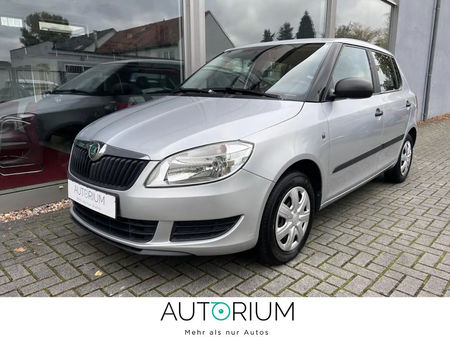 Skoda Fabia Classic KLIMA HU/AU NEU SCHECKHEFTGEPFLEGT Argent - 1