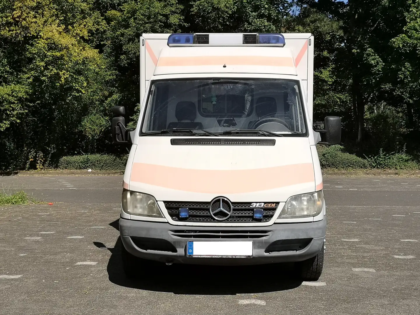 Mercedes-Benz Sprinter Sprinter 313 CDI RTW Rettungswagen Krankenwagen Beyaz - 2