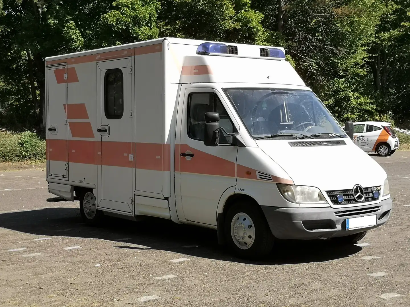 Mercedes-Benz Sprinter Sprinter 313 CDI RTW Rettungswagen Krankenwagen Beyaz - 1