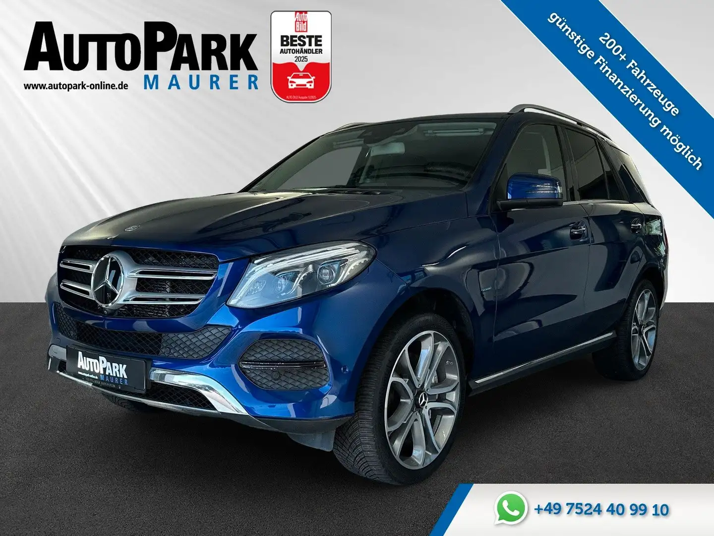 Mercedes-Benz GLE 500 e 4Matic*SHZ*LED*AIRMATIC*360° Kamera* Albastru - 1