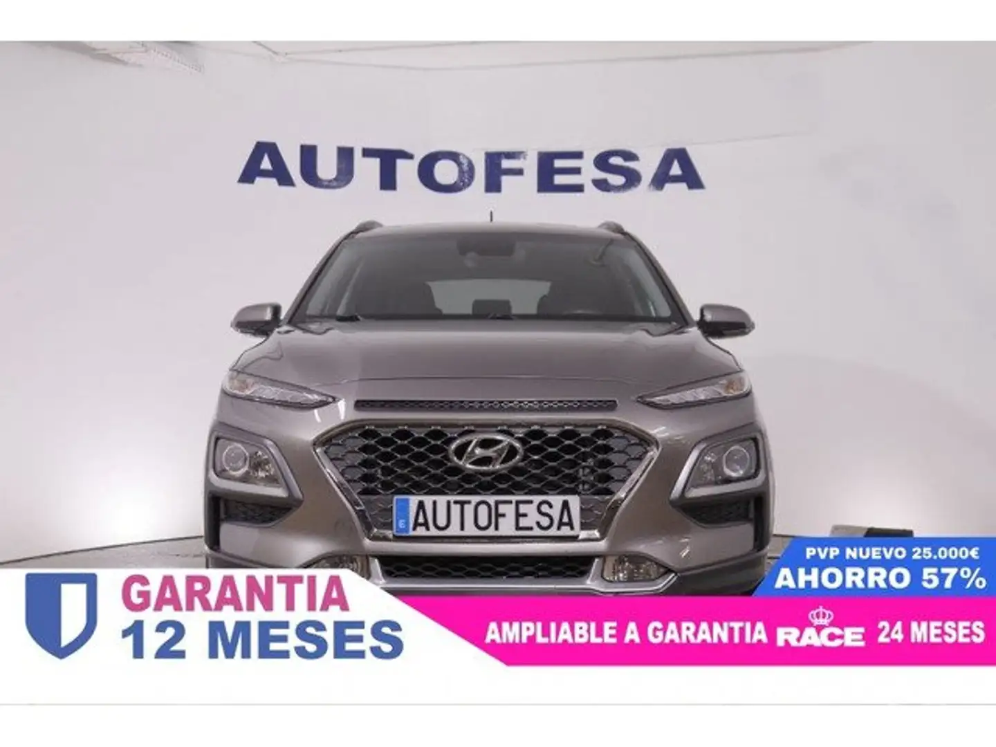 Hyundai KONA 1.0 TGDI Tecno Lime 4x2 Gris - 2