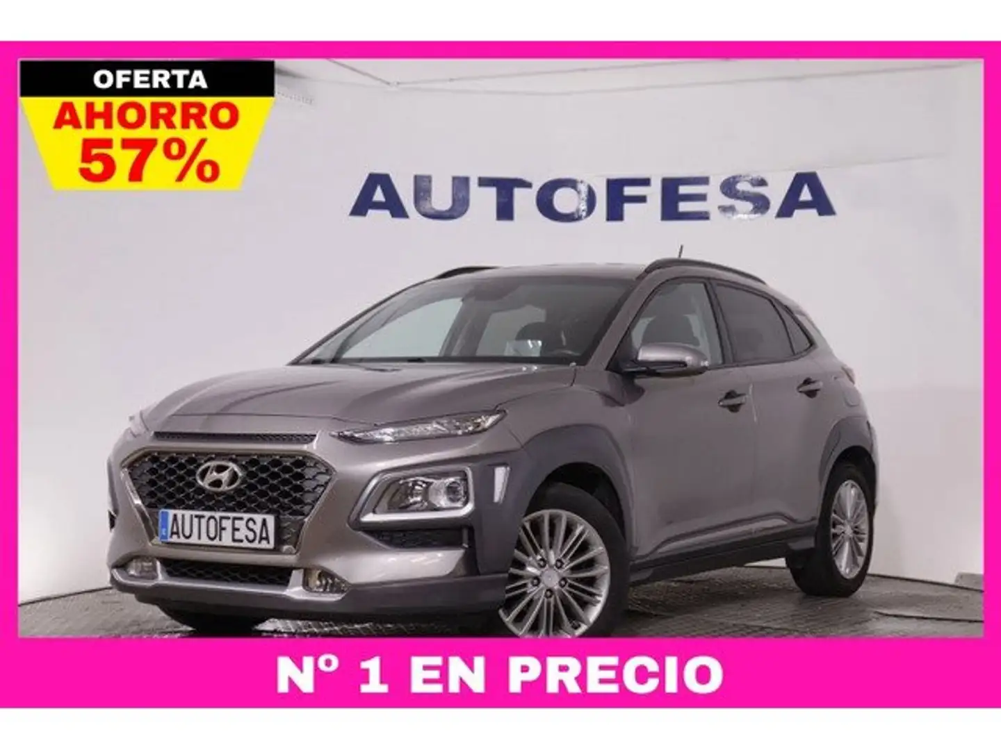 Hyundai KONA 1.0 TGDI Tecno Lime 4x2 Gris - 1