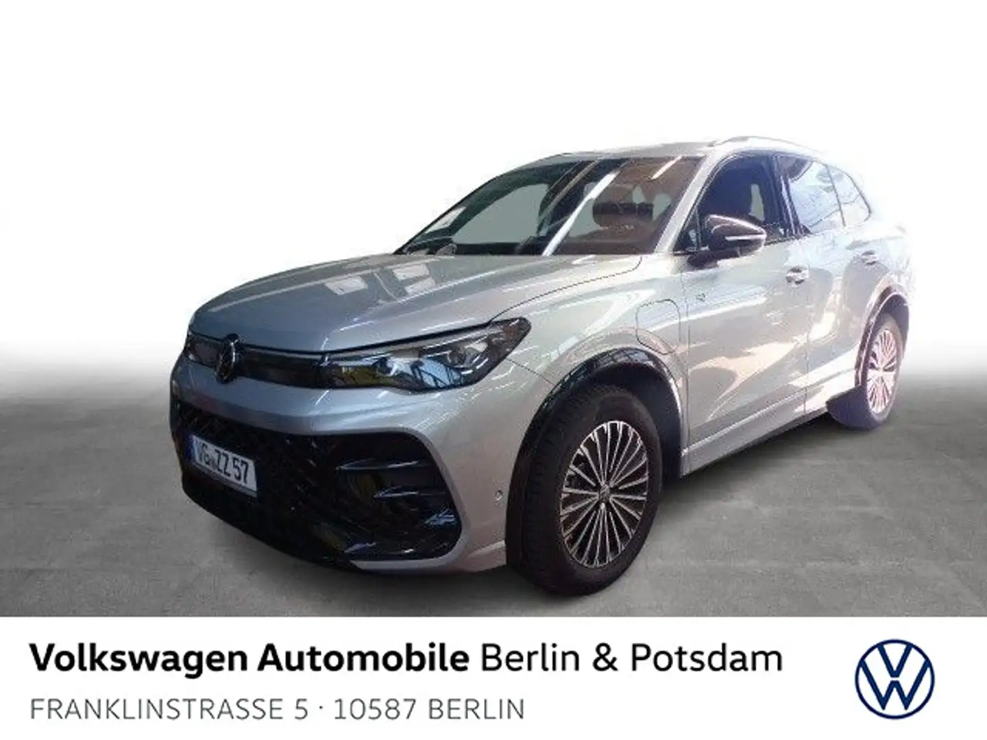 Volkswagen Tiguan 1.5 TSI eHybrid R-Line Black AHK IQ-LED Silber - 1