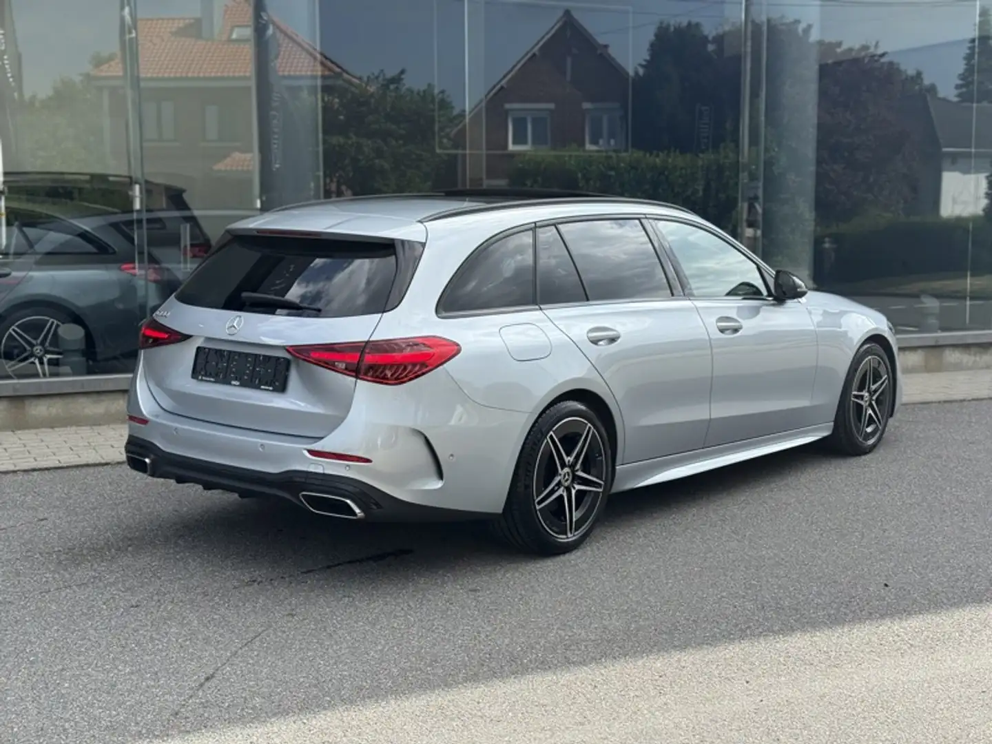 Mercedes-Benz C 180 Break AMG Line Gris - 2