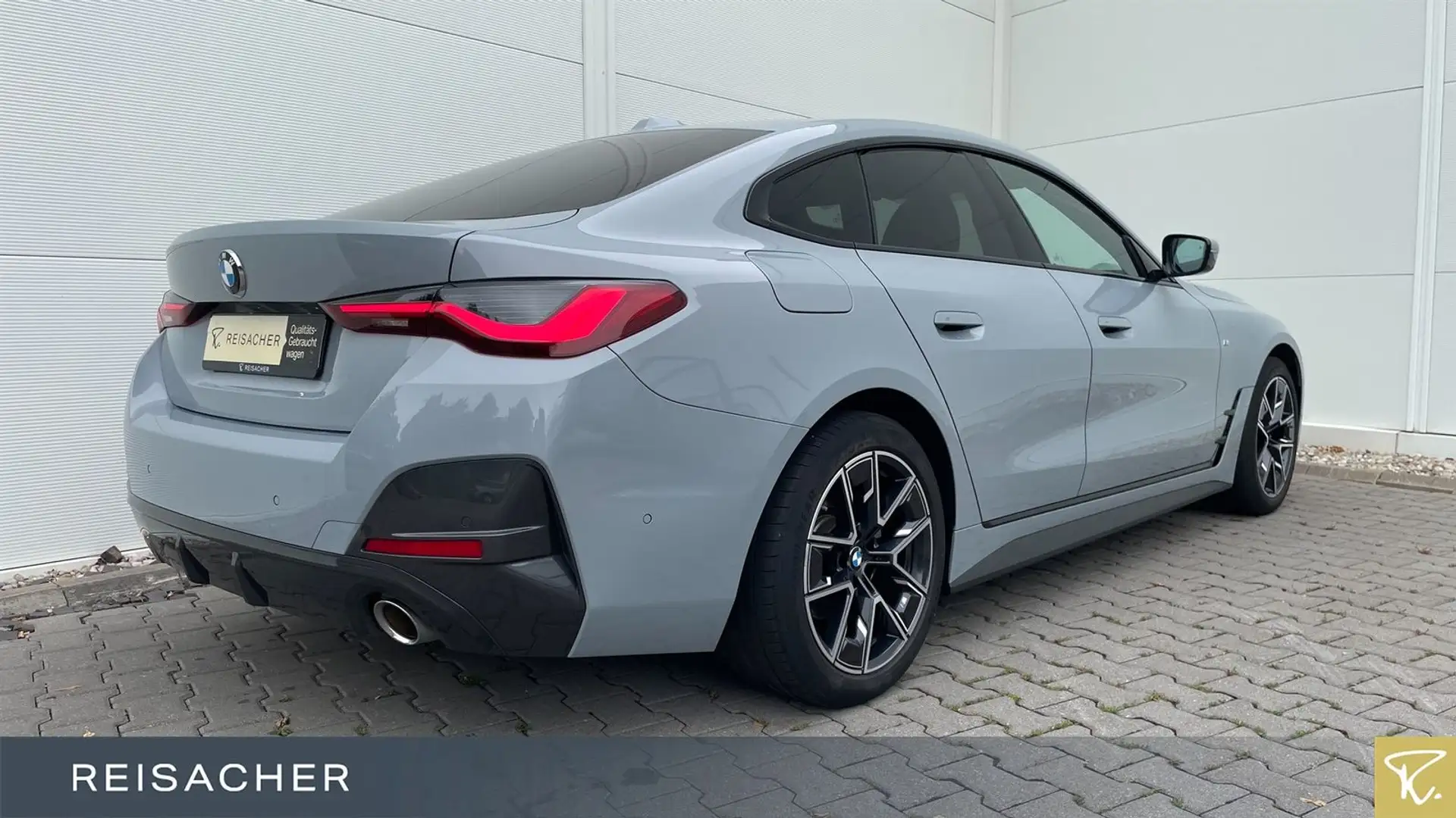 BMW 420 420i A Gran Coupé M Sport,AHK,360°,Keyless,DrivA Gris - 2