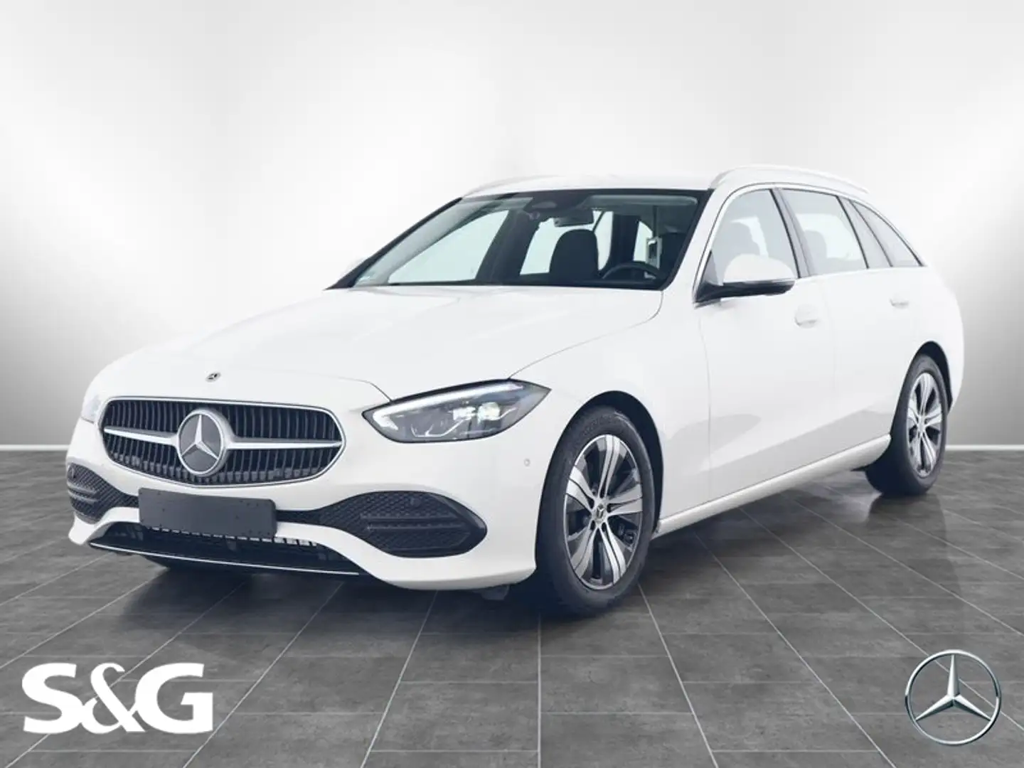 Mercedes-Benz C 200 T Avantgarde MBUX+RüKam+LED+Memory-P.+17 Bianco - 1