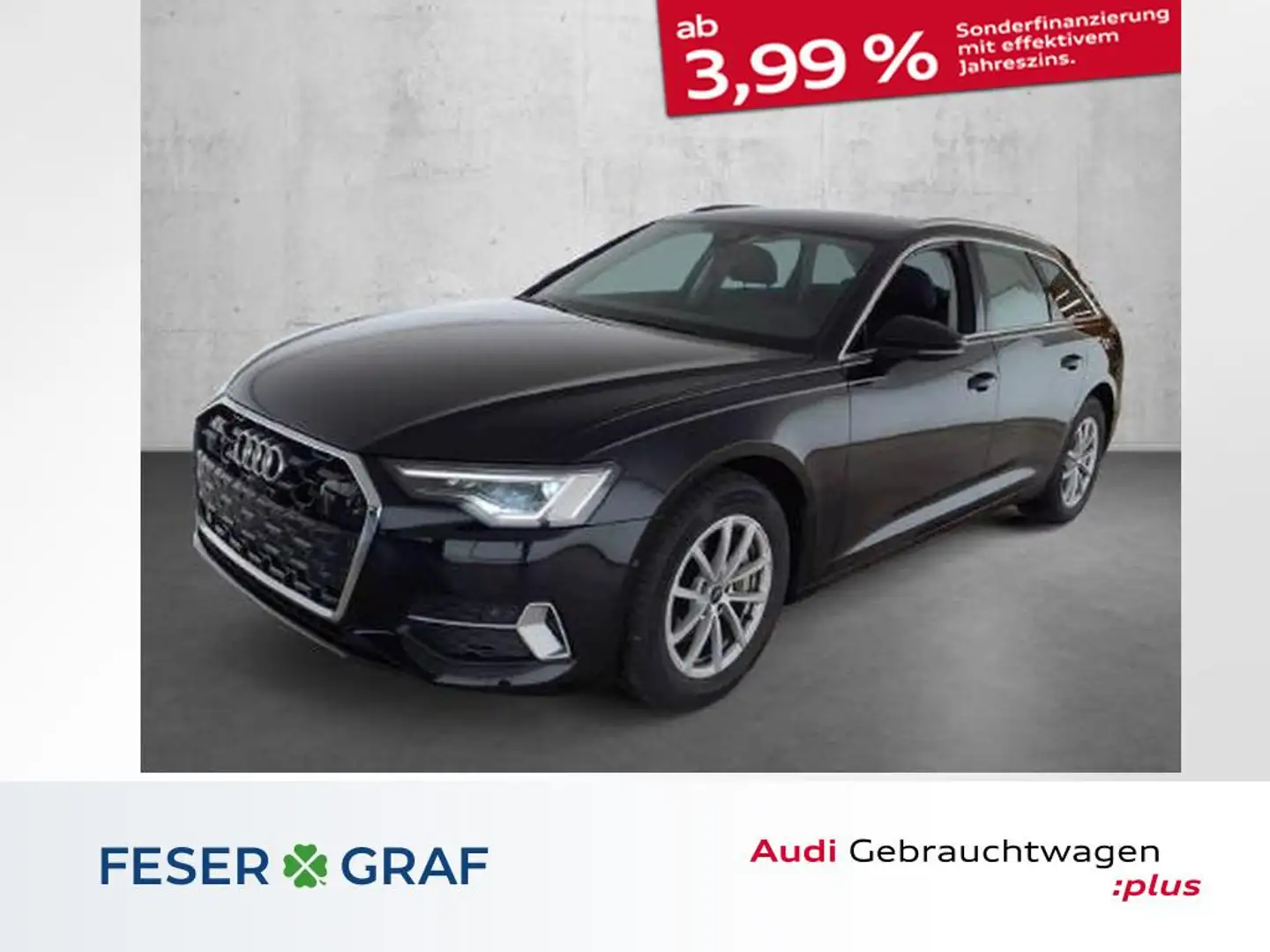 Audi A6 Avant 45 TFSI advanced S tronic Schwarz - 1