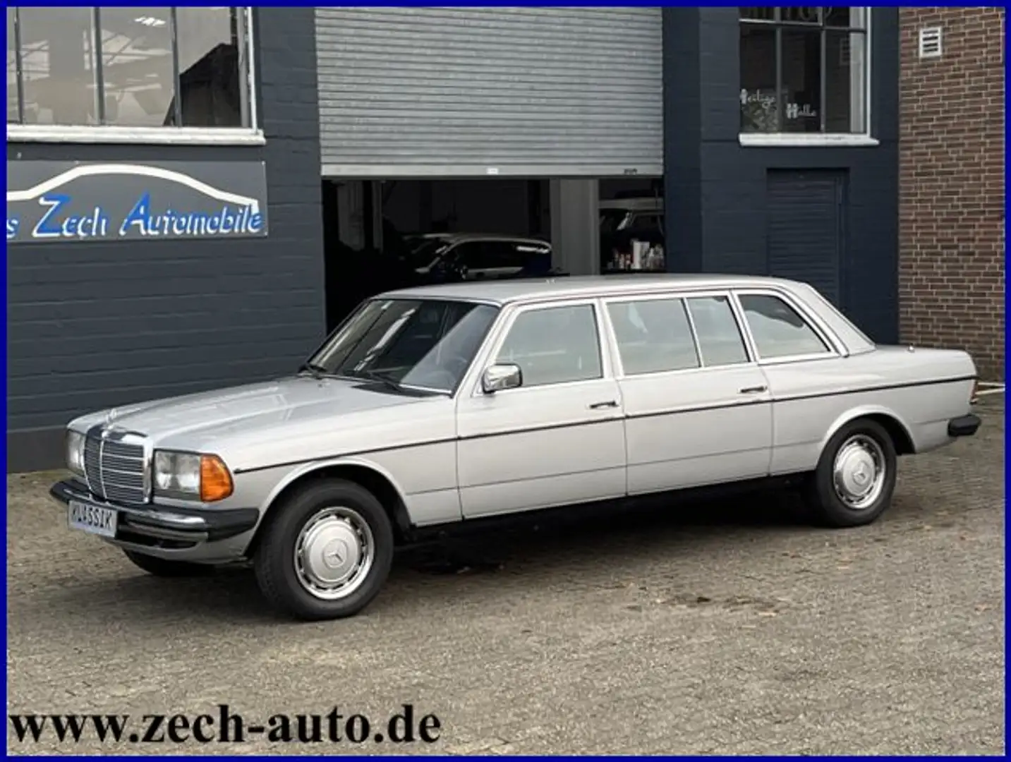 Mercedes-Benz 300 D Pullman V123 *H-Kennzeichen* Leder*8 Sitze Silber - 2