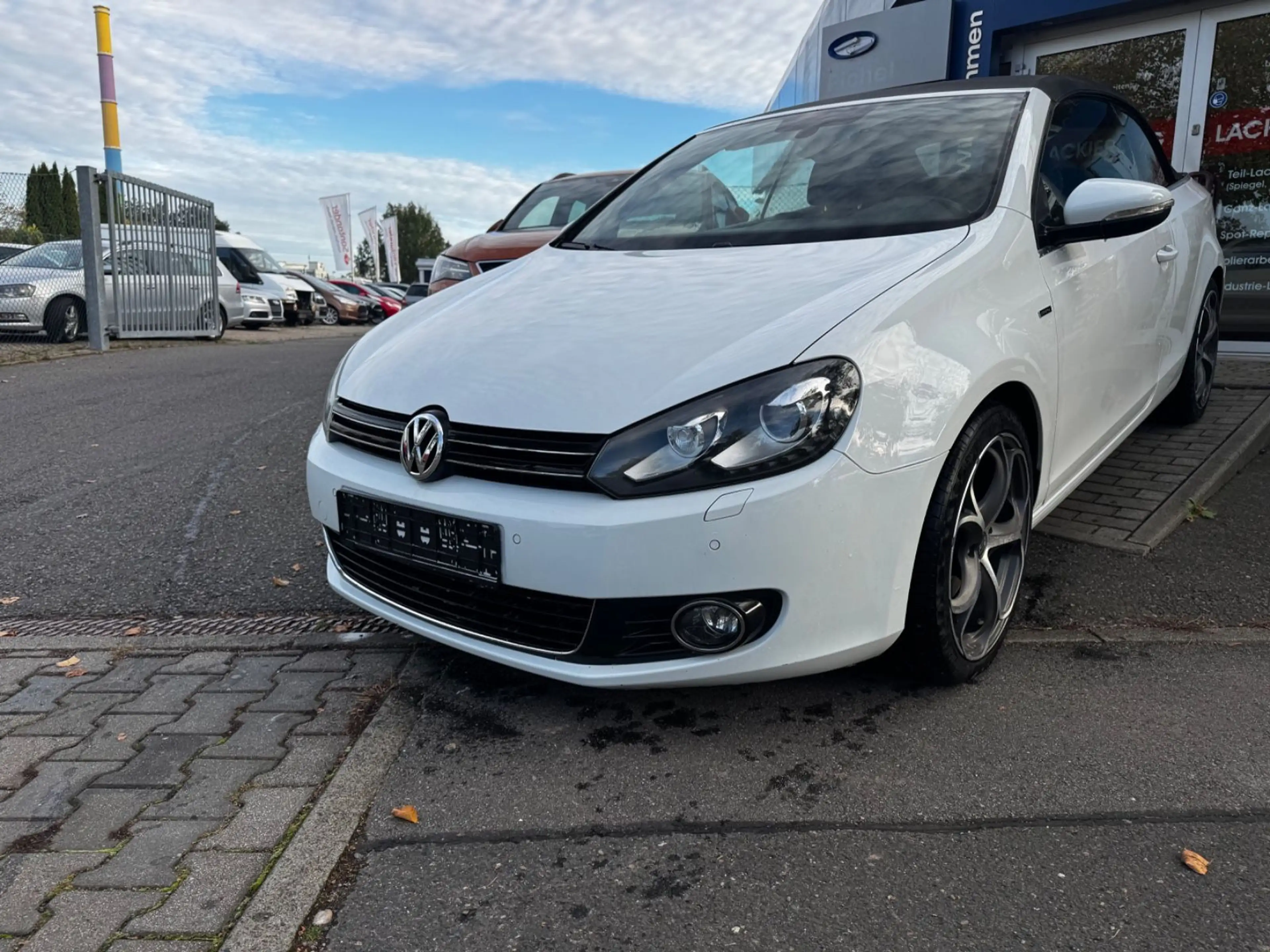 Volkswagen Golf VI Cabriolet Lounge BMT — photo 2
