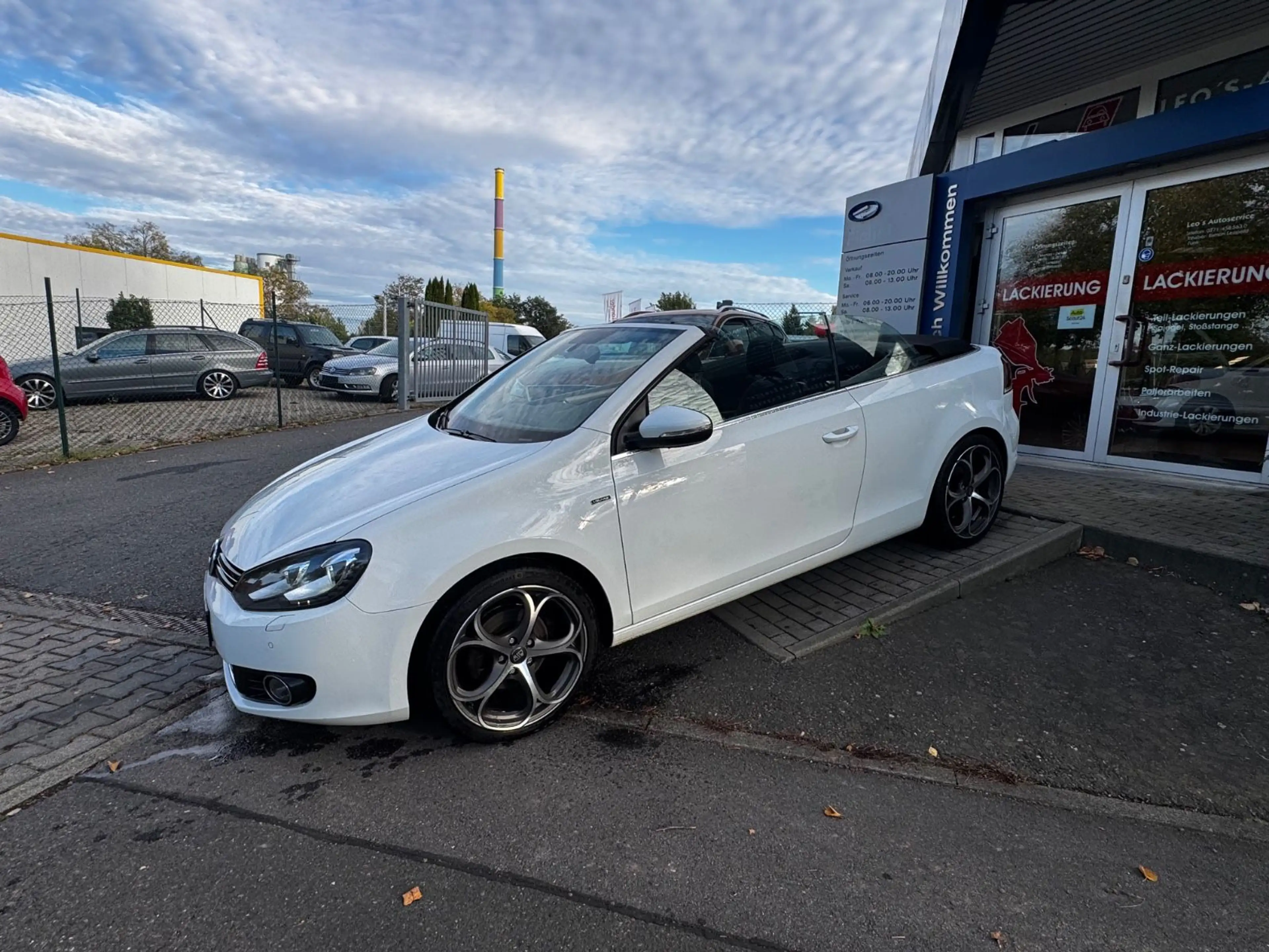 Volkswagen Golf VI Cabriolet Lounge BMT — photo 10