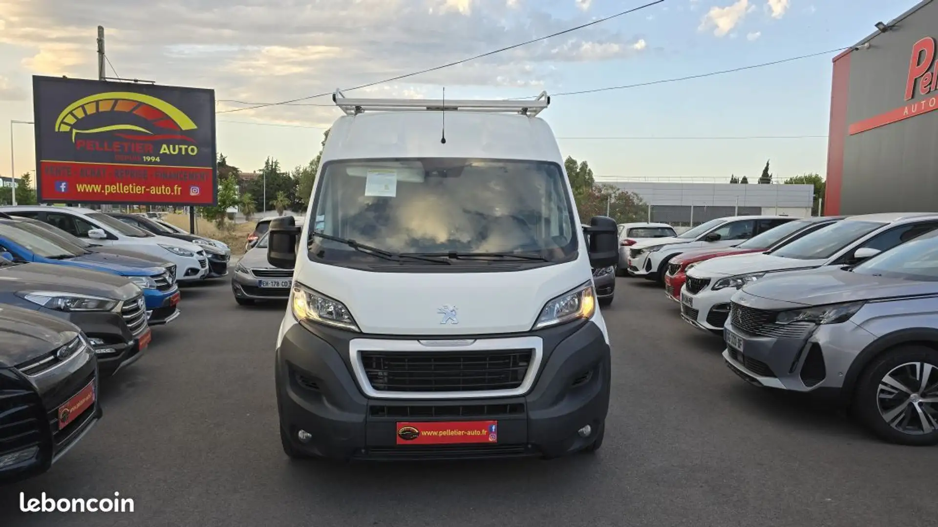 Peugeot Boxer TOLE 330 L2H2 BLUEHDI 140 SetS ASPHALT tva recup Biały - 2