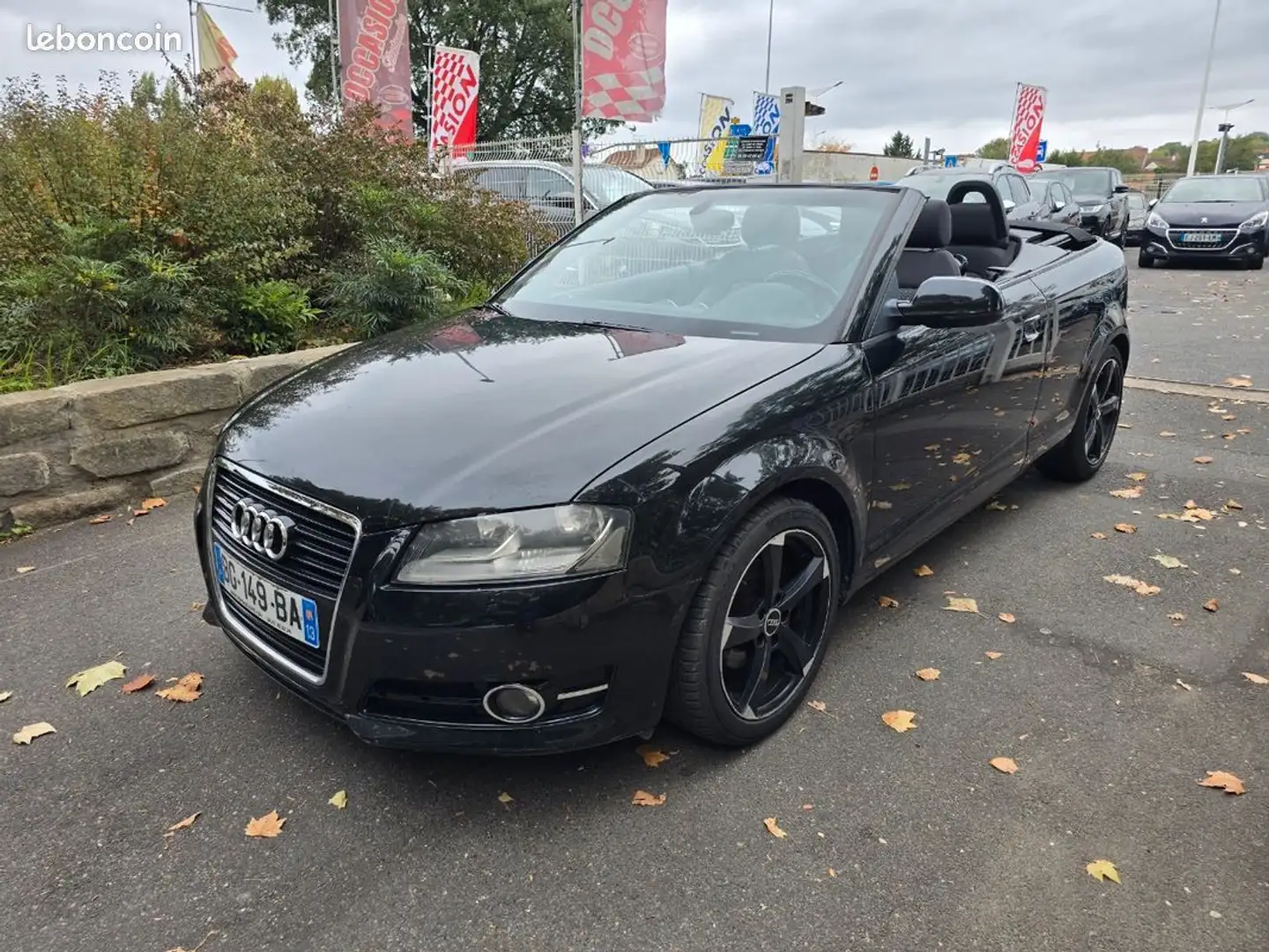 Audi A3 Cabriolet 1.6l TDI 105 GARANTIE Schwarz - 1