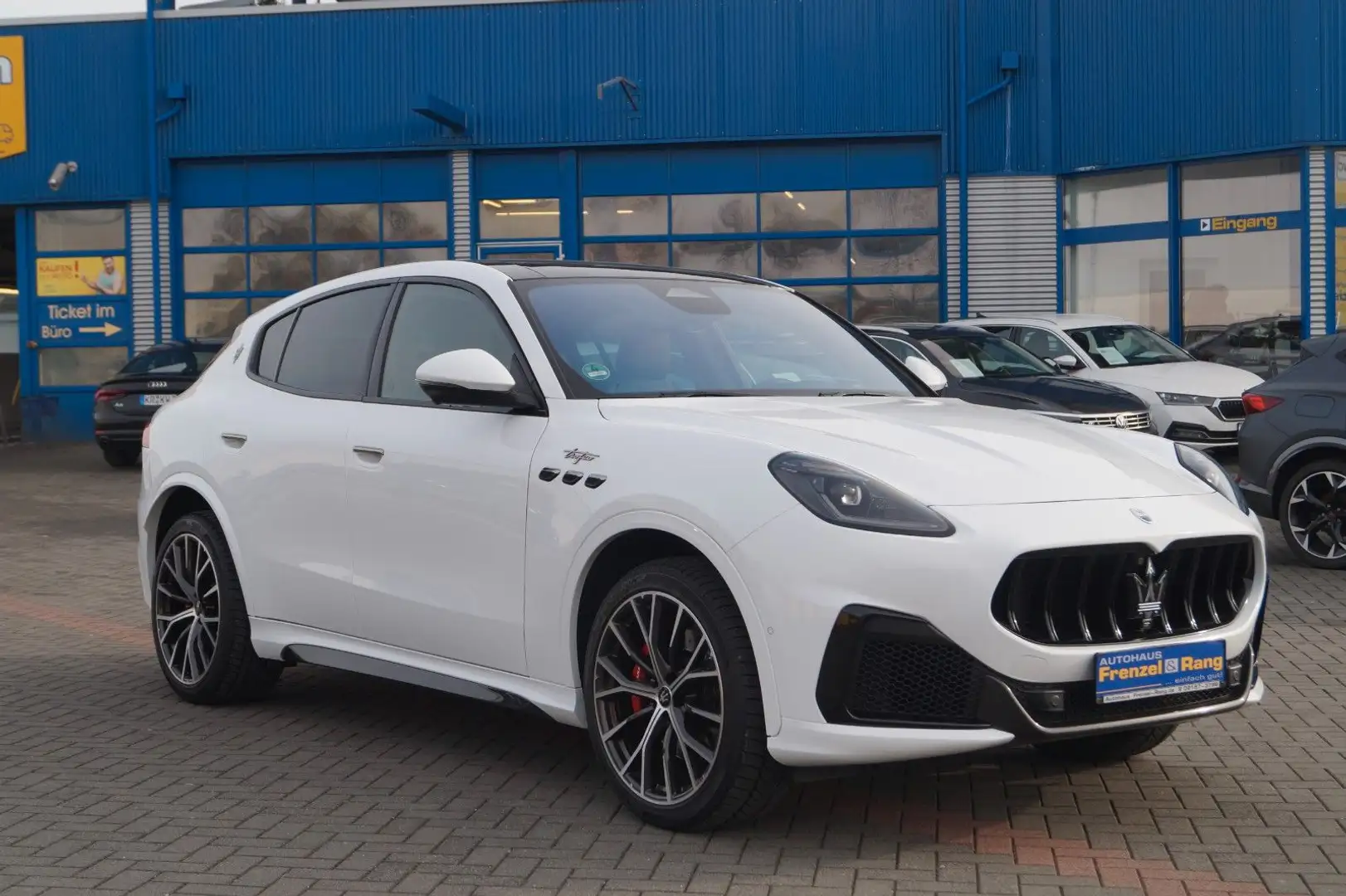 Maserati Grecale 3.0 V6 Trofeo Auto 4WD *Pano*Head Up*360 Blanc - 1