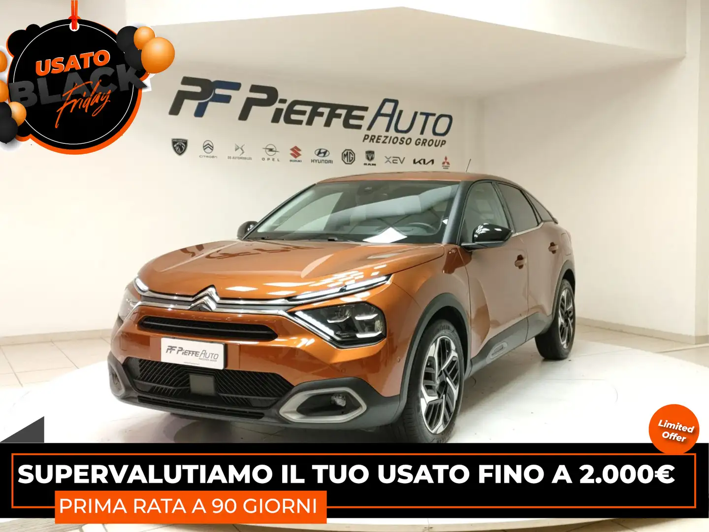 Citroen C4 3ª serie - C4 BlueHDi 130 S&S EAT8 Shine Arancione - 1