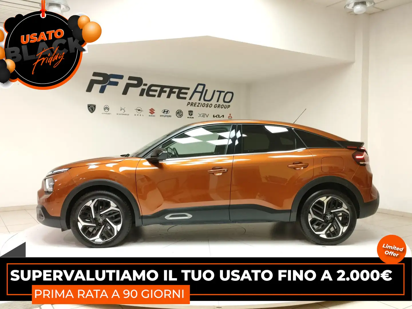 Citroen C4 3ª serie - C4 BlueHDi 130 S&S EAT8 Shine Arancione - 2