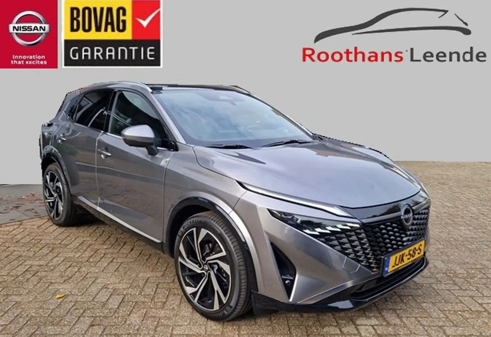 Nissan Qashqai 1.3 158PK DIG-Turbo Mild-Hybrid X-Tronic A/T Tekna Grijs - 1