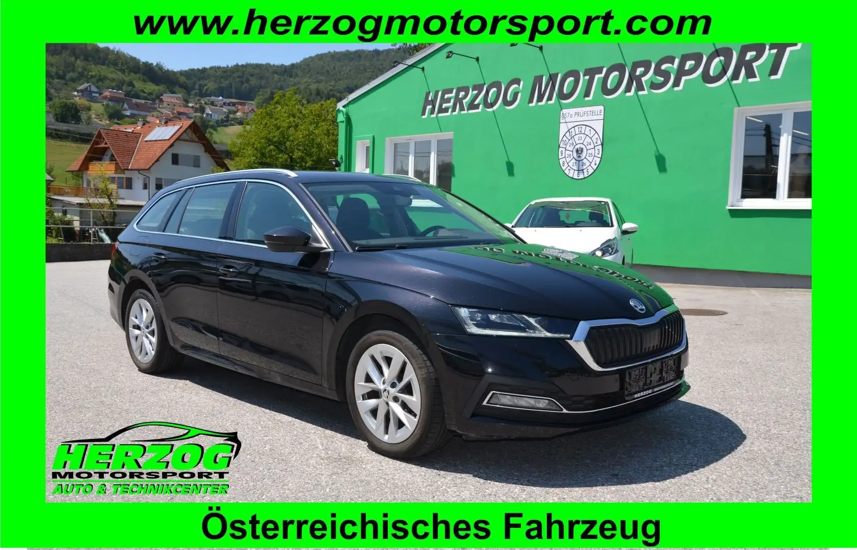 Skoda Octavia Octavia Combi 2,0 TDI 4x4 Style DSG MATRIX AHV 1.B Schwarz - 1