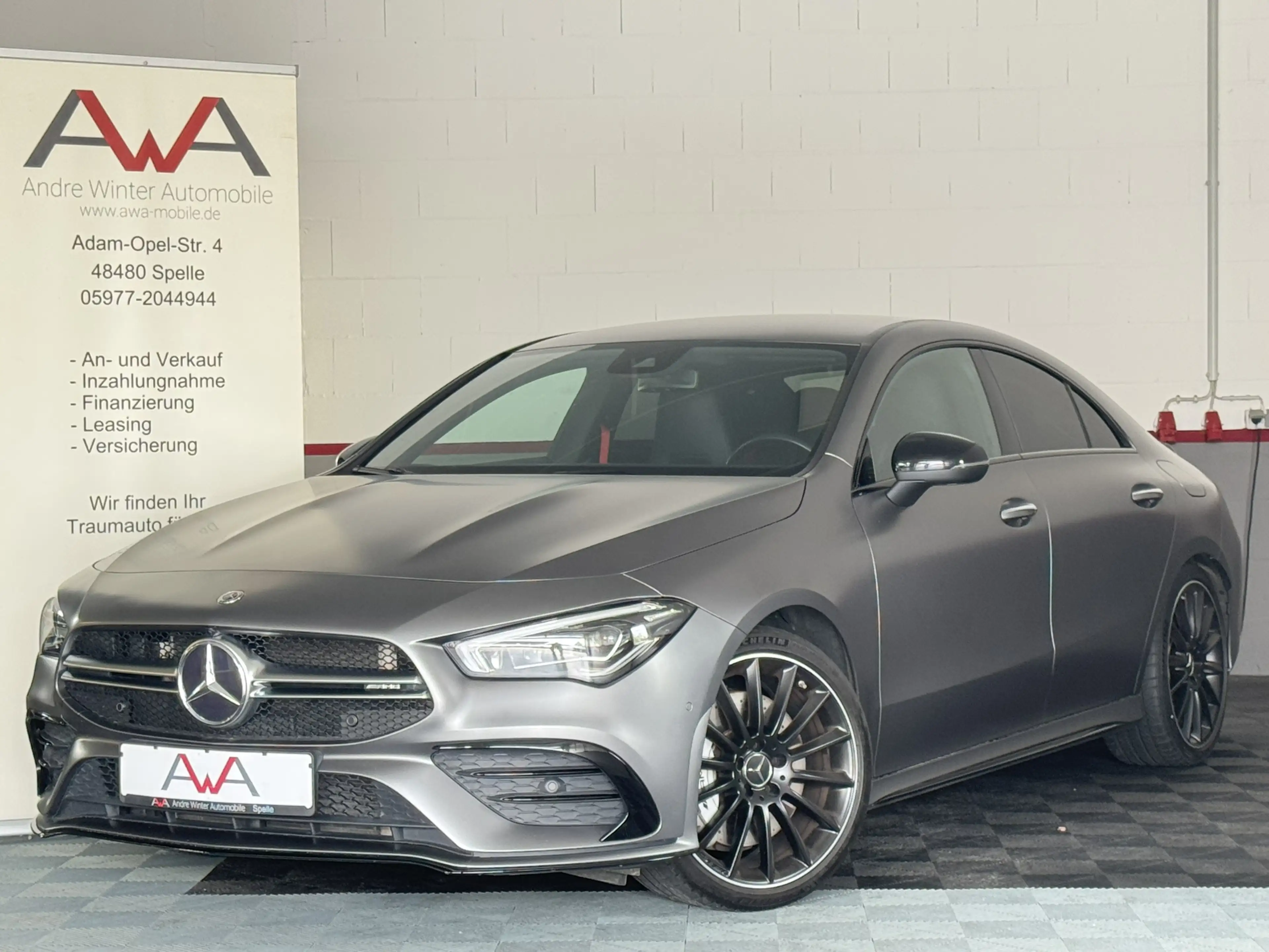 Mercedes-Benz CLA 35 AMG 4Matic Aerodynamic matt Night MBUX