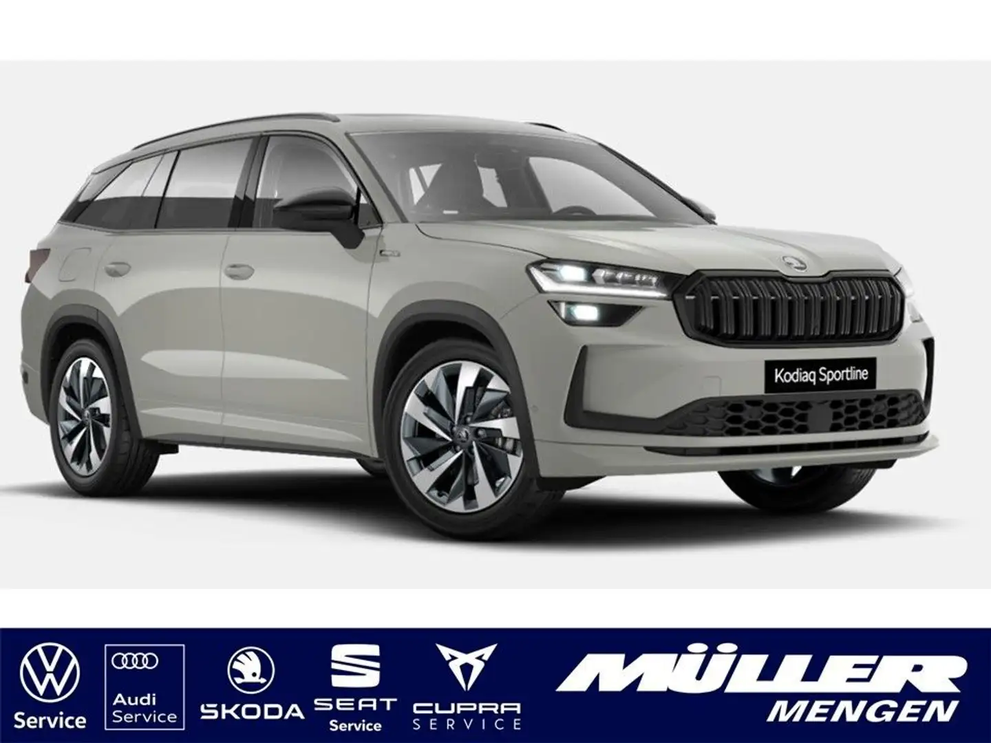 Skoda Kodiaq Sportline 2,0 TDI DSG 4x4 AHK|Pano|HUD Gris - 1