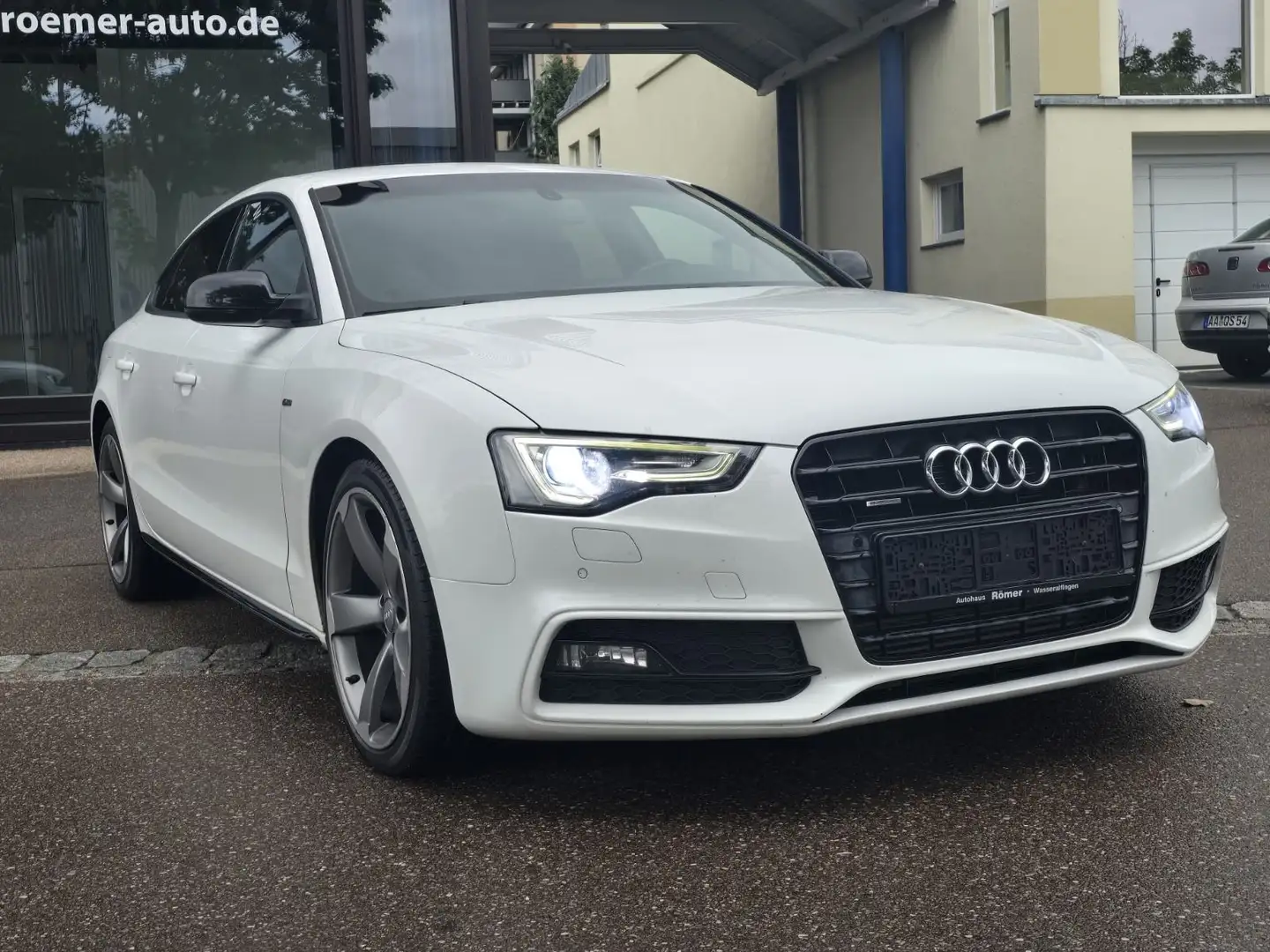 Audi A5 Sportback 3.0 TDI quattro Sline Plus Blanc - 2