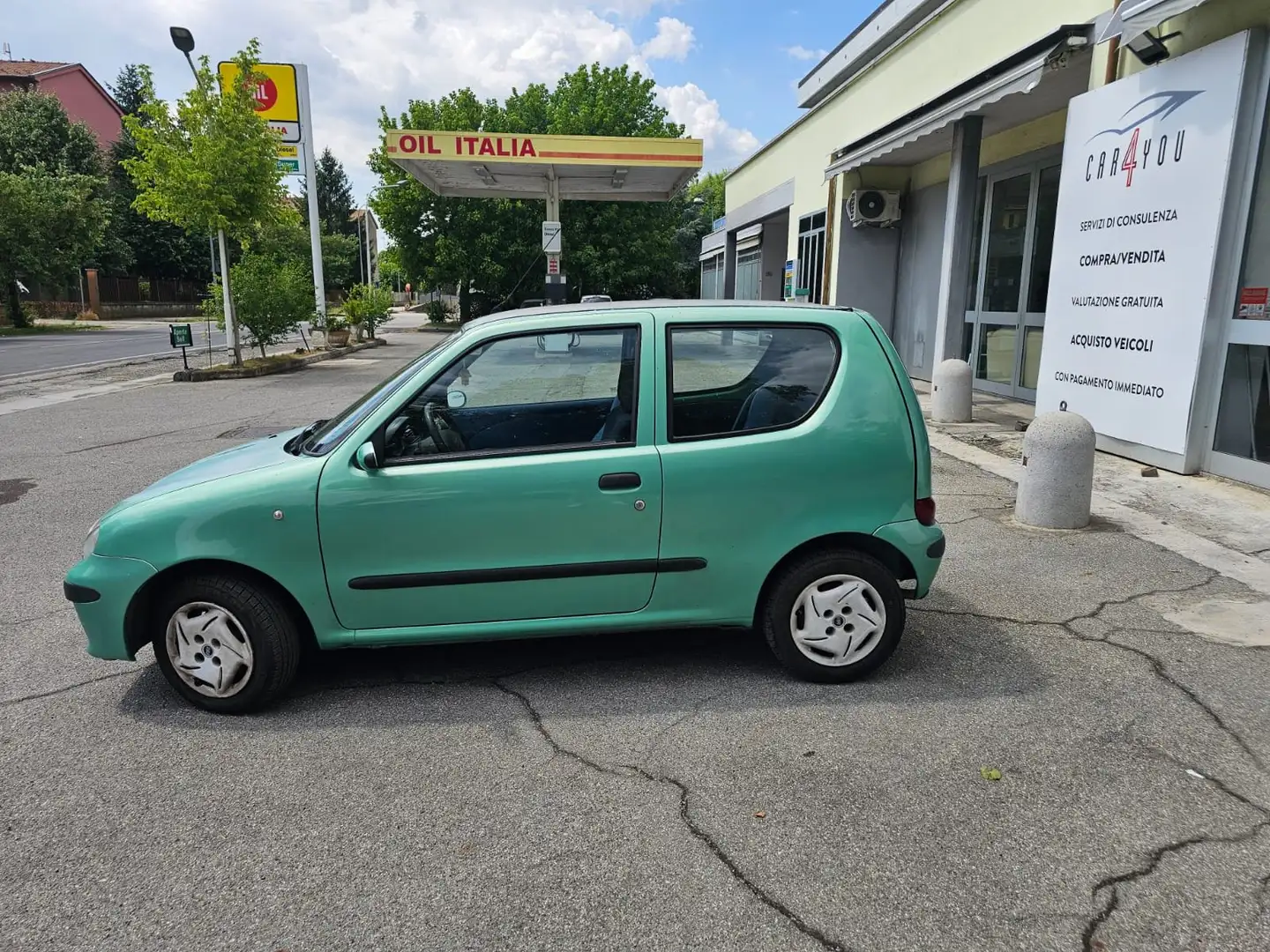 Fiat Seicento Seicento 1.1 CLIMA, VETRI ELETTRICI Grün - 2