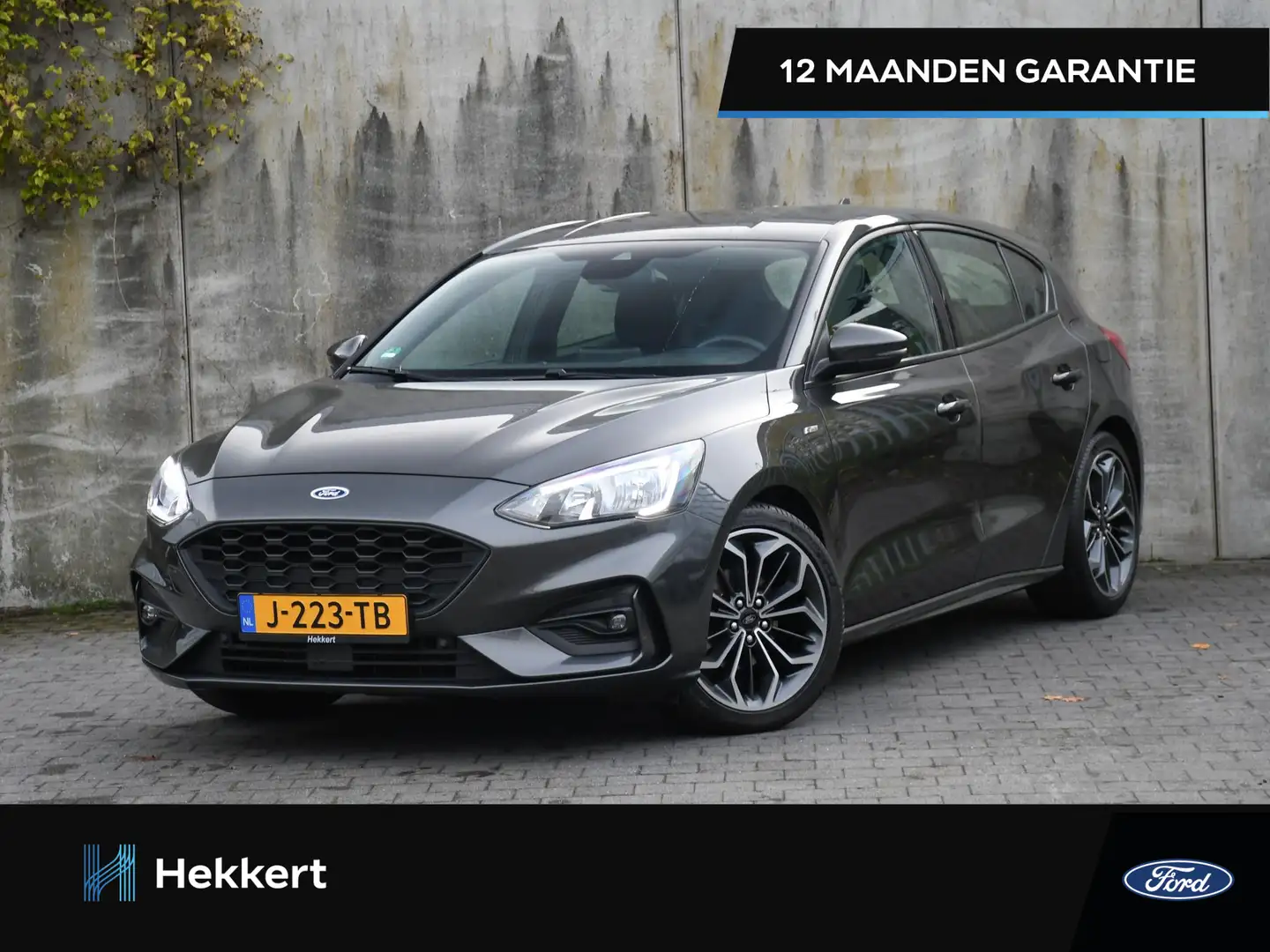 Ford Focus ST-Line 1.0 EcoBoost 125pk NAVI | CRUISE | LANE KE Gris - 1