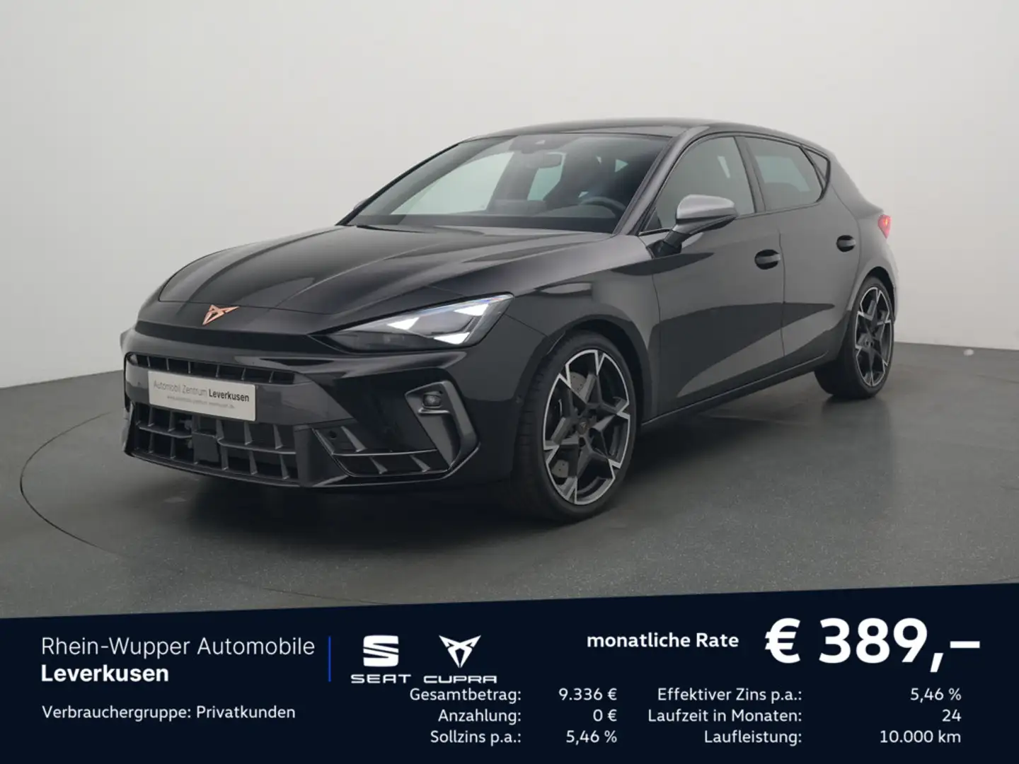 CUPRA Leon TSI 2.0 TSI 221 kW VZ PANO MATRIX-LED Schwarz - 1