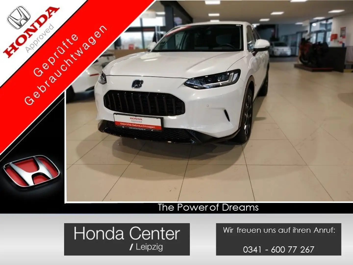 Honda ZR-V 2,0 e:HEV Advance Navi/Bose/LED Blanco - 1